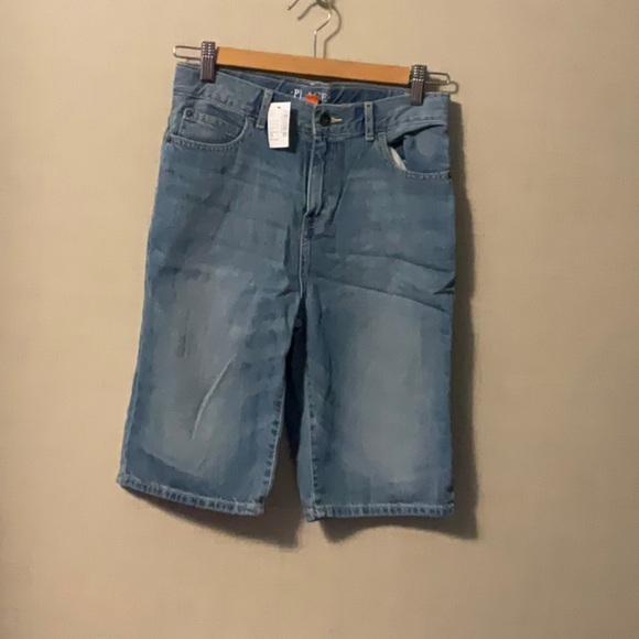 Blue Denim Shorts - Picture 1 of 5